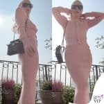 Lady Gaga in total pink a Milano
