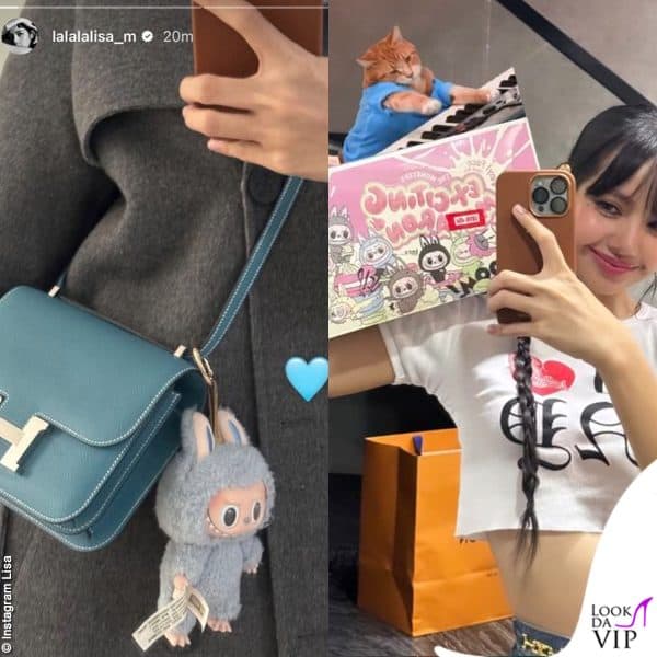 Il post di Lisa delle Blackpink che ha dato origine alla Labubu mania: è appeso alla borsa Hermès 