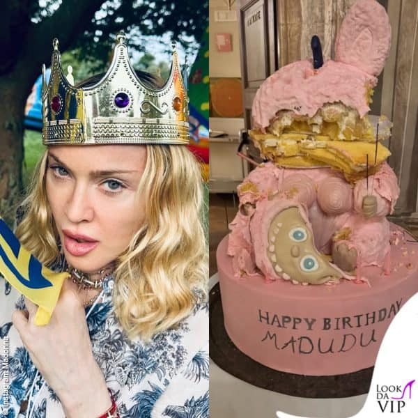 La torta Labubu per il compleanno di Madonna 