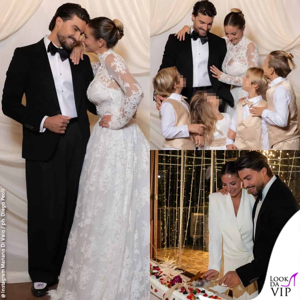 Mariano Di Vaio ed Eleonora Brunacci si risposano 10 anni dopo
