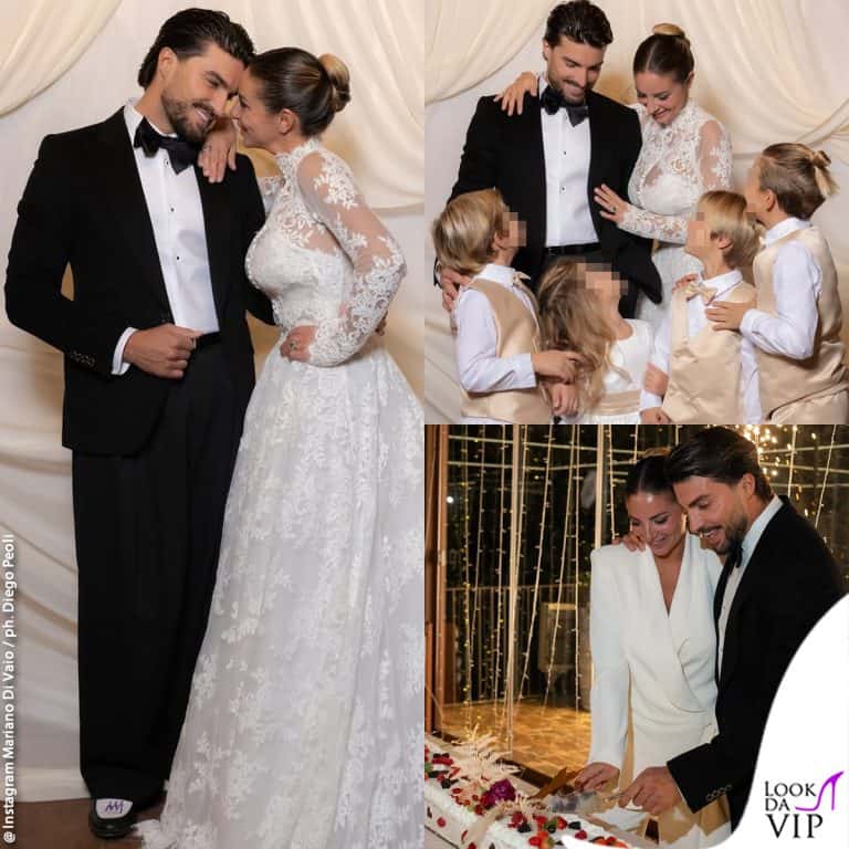 Mariano Di Vaio ed Eleonora Brunacci si risposano 10 anni dopo