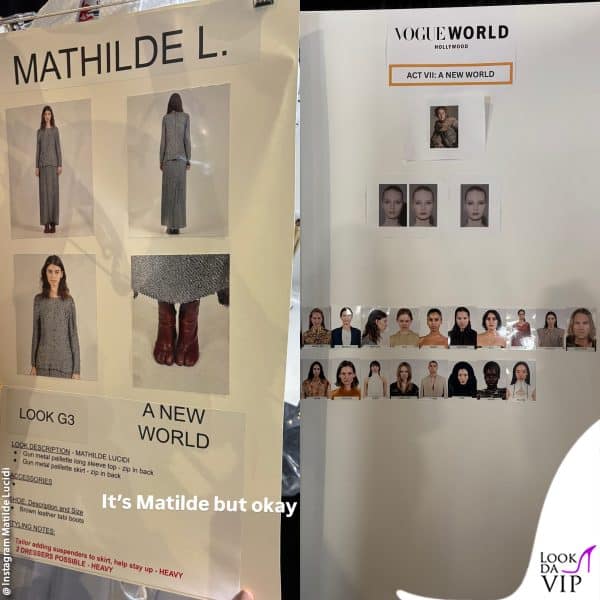 l'outfit di Matilde 