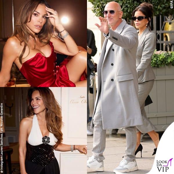 I look di Lauren Sanchez alla Paris Fashion Week