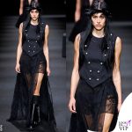 le top model più famose in passerella alla paris fashion week