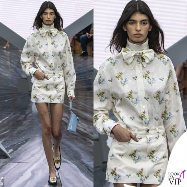 Matilde Lucidi da Dior 