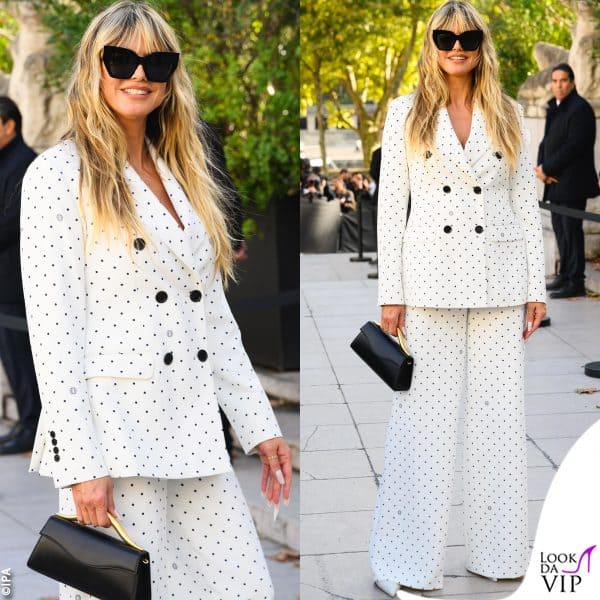 tailleur a pois per Heidi 