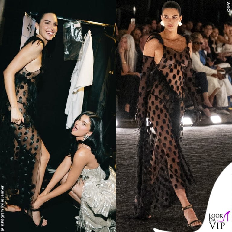 Kendall Jenner audace e sensuale alla Paris Fashion Week
