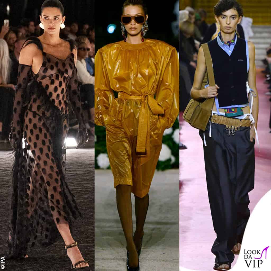 le top model più famose in passerella alla paris fashion week