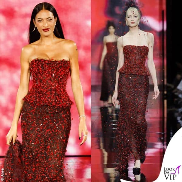 abito Giorgio Armani Privé, collezione autunno-inverno 2014/2015 