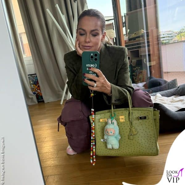 Sonia Bruganelli lo mette sulla Hermès