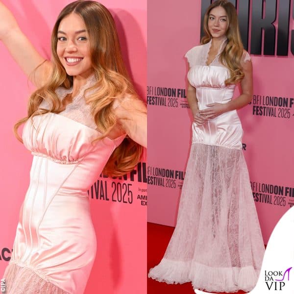 gli ultimi look di Sydney: alla prima di "Christy" a Londra in Alexander McQueen 