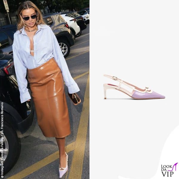 slingback Roger Vivier per Veronica Ferraro 