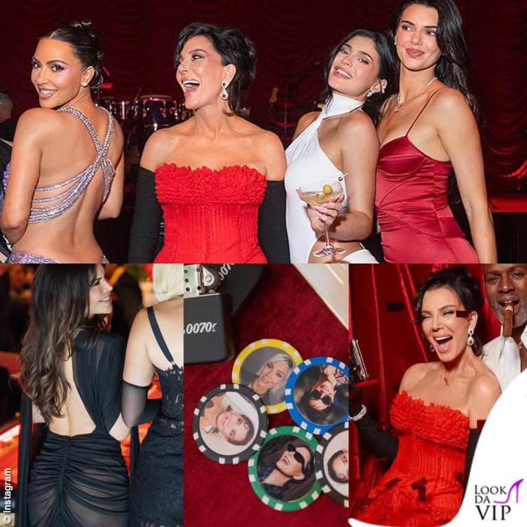 i dettagli del 70esimo party di compleanno di Kris Jenner