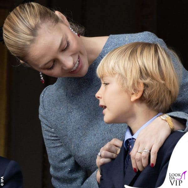 Beatrice col figlio Francesco