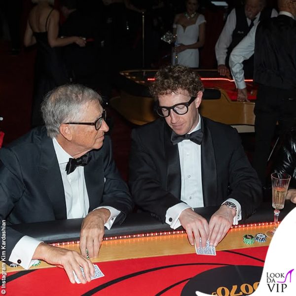 Bill Gates e Marc Zuckerberg al tavolo da gioco