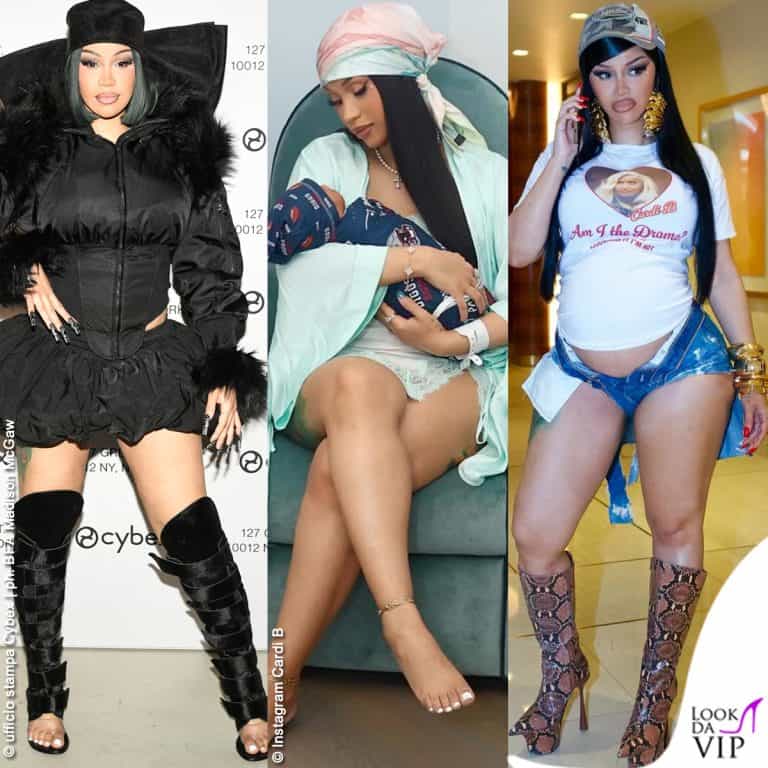 Cardi B evento Cybex figlio Stefon Diggs anello