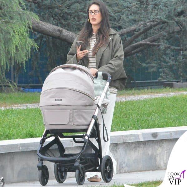 nella carrozzina c'è Clara Isabel 