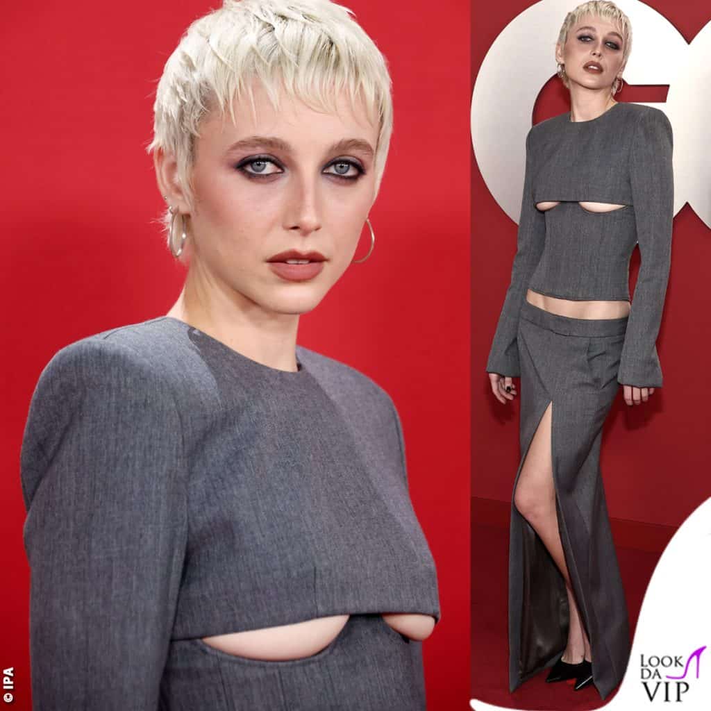 Emma Chamberlain GQ Men of the Year outfit Laquan Smith
