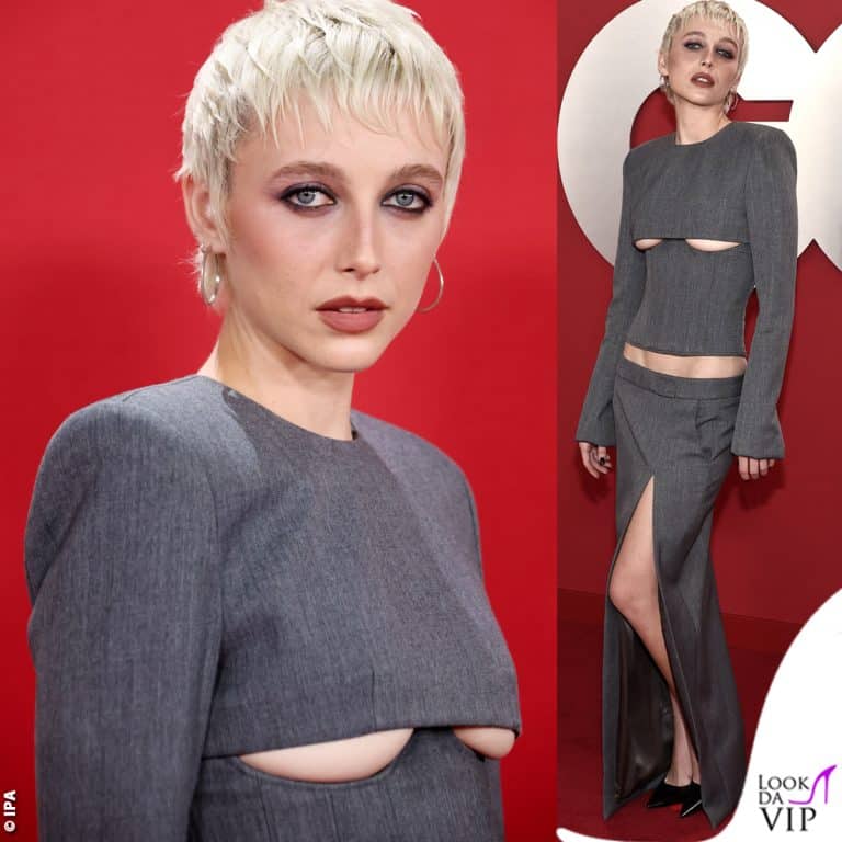 Emma Chamberlain GQ Men of the Year outfit Laquan Smith