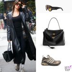 Il look di Federica Nargi a pranzo a Milano con Alessandro Matri e Marco Borriello