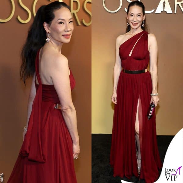 Lucy Liu in Zuhair Murad 