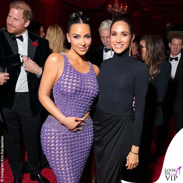 Kim Kardashian con Meghan Markle 