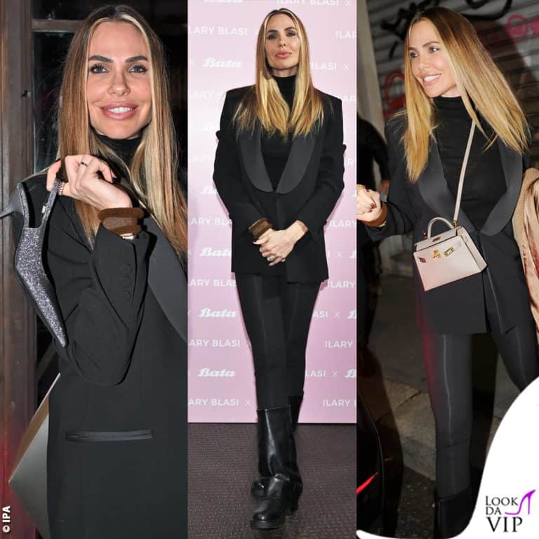 Ilary Blasi per Bata evento Gesto Milano