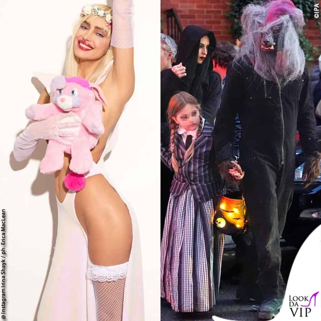 i travestimenti di irina shayk Per halloween 2025