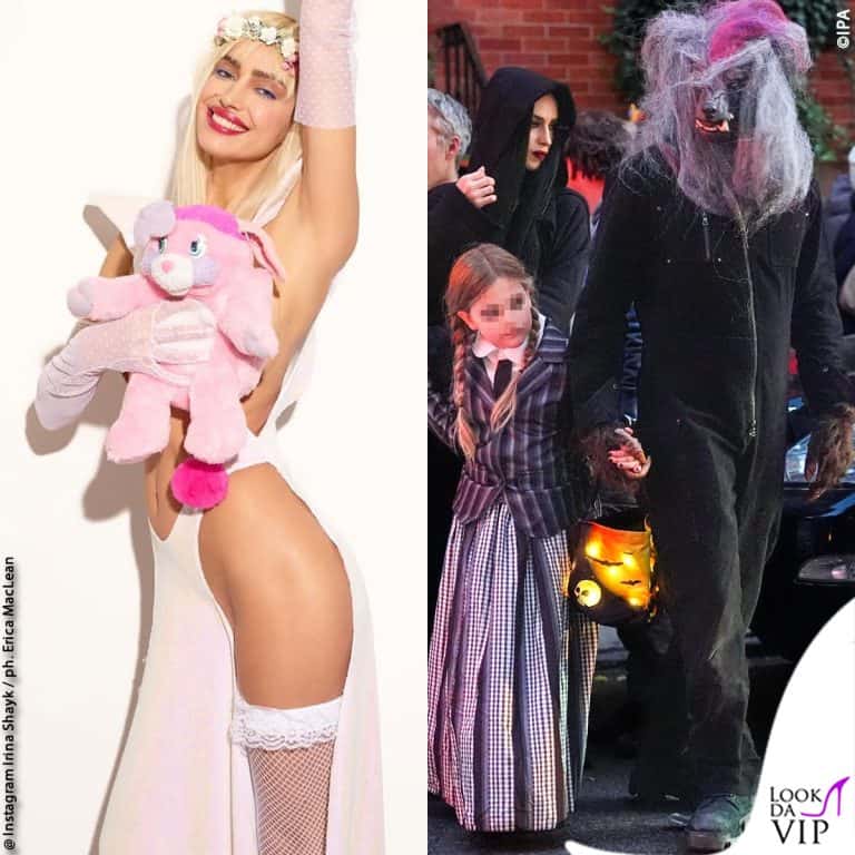 i travestimenti di irina shayk Per halloween 2025