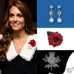 Kate Middleton in occasione delle celebrazioni del Remembrance Sunday