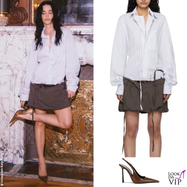 abito Ottolinger, pump Saint Laurent 