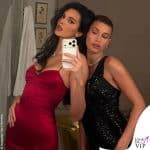 Kendall Jenner 0070 party Kris Jenner abito Just Cavalli Hailey Bieber
