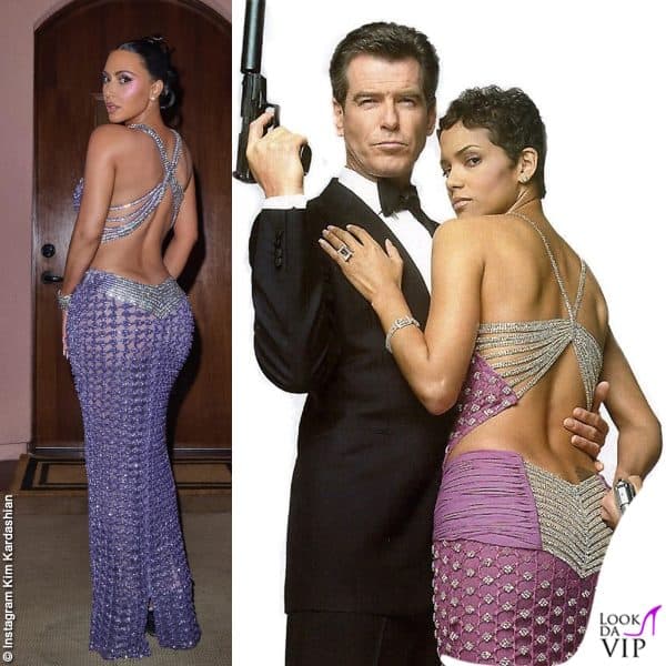 il look è ispirato a quello di Halle Berry nel film "Die another day" del 2002 