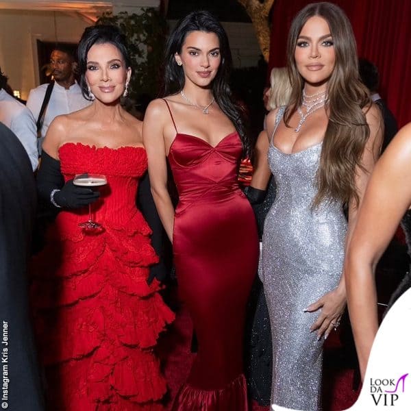 Kris con le figlie Kendall e Khloe 