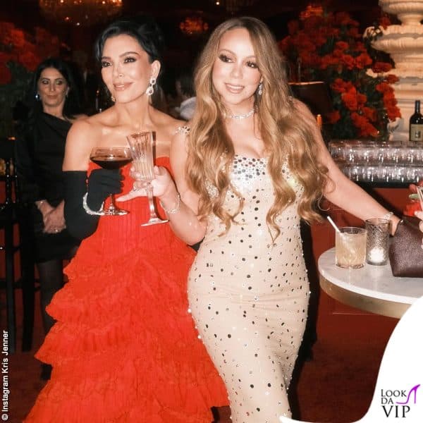 la festeggiata con Mariah Carey 