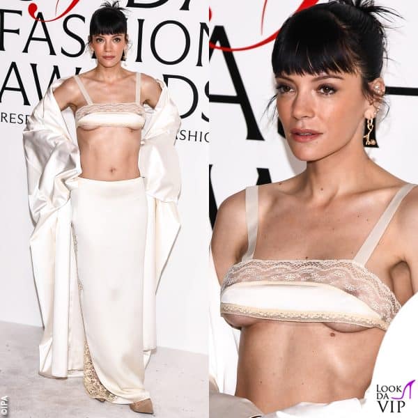 Lily Allen con un outfit Colleen Allen 