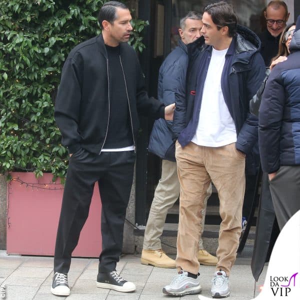 Borriello e Matri chiacchierano 