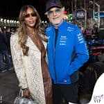 Naomi Campbell Flavio Briatore GP F1 Las Vegas cappotto Elie Saab tuta Zimmermann scarpe Le Silla 9 Flavio Briatore