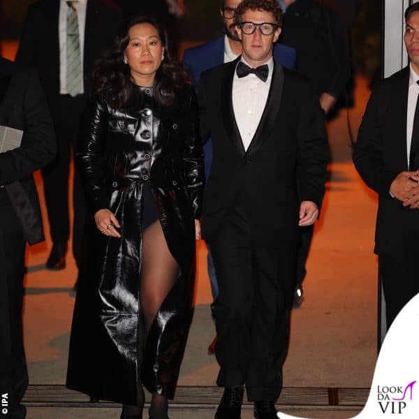 Priscilla Chan allo 0070 party di Kris Jenner ha indossato un outfit Chanel