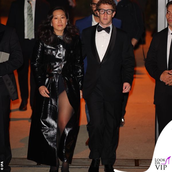 Mark Zuckerberg e Priscilla Chan, in Chanel 
