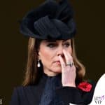 Kate Middleton in occasione delle celebrazioni del Remembrance Sunday