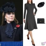 Kate Middleton in occasione delle celebrazioni del Remembrance Sunday