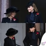 Kate Middleton in occasione delle celebrazioni del Remembrance Sunday