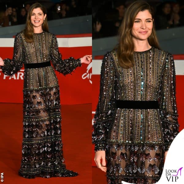 Vittoria Puccini alla Festa del Cinema di Roma con un look Valentino