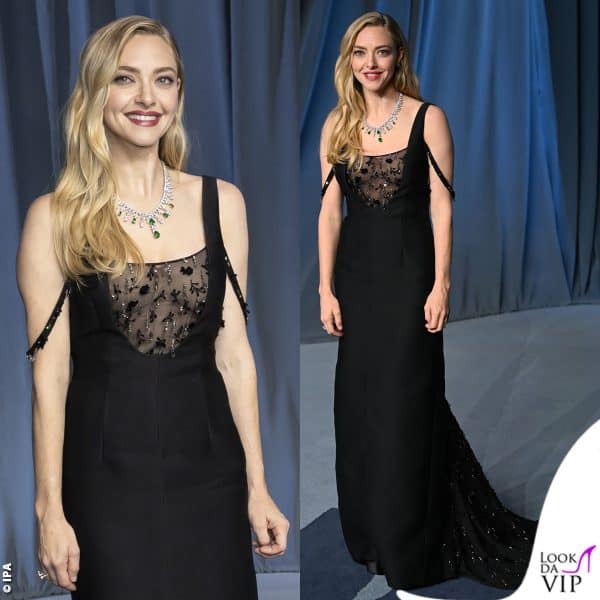 Amanda Seyfried, abito Prada 