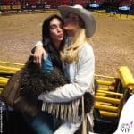 bella hadid a rodeo con il look a tema