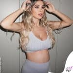 in look premaman di diletta leotta