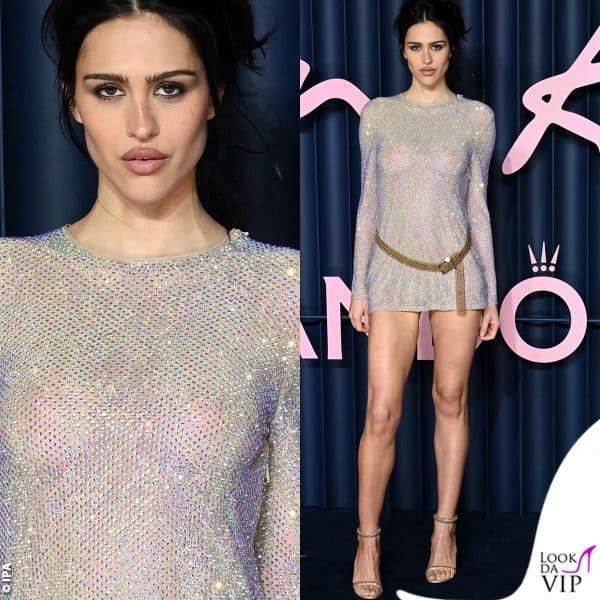 Amelia Gray sfoggia la capsule Stella McCartney H&M e scarpe Casadei