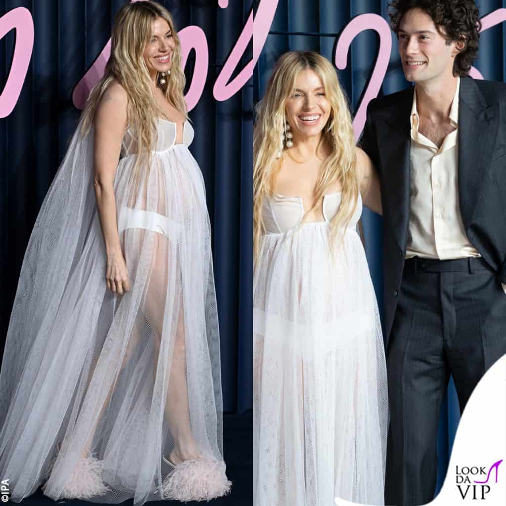 Sienna Miller in Givenchy ai Fashion Awards