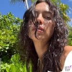I look di irina Shayk in vacanza ai caraibi